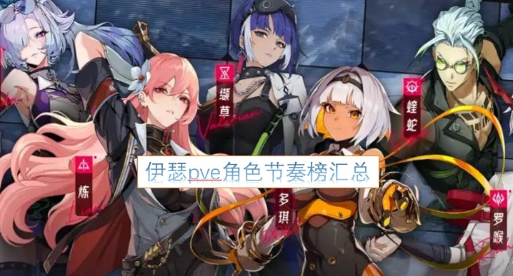 伊瑟pve角色节奏榜汇总