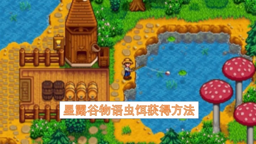 星露谷物语虫饵获得方法