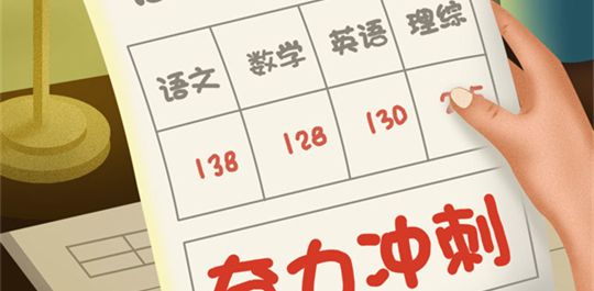 输入考号查成绩