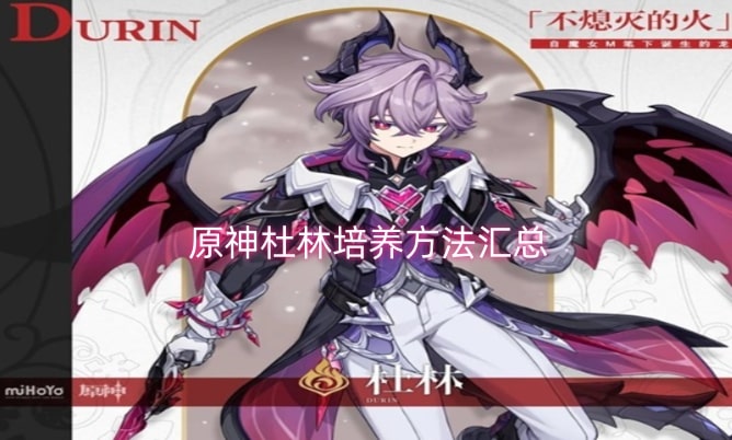 原神杜林全方面培养方法