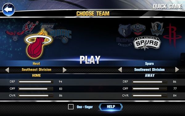 nba2k14安卓中文版截图2