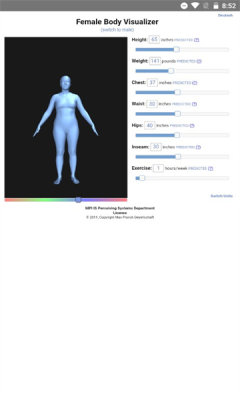 BodyVisualizer身材模拟器截图1