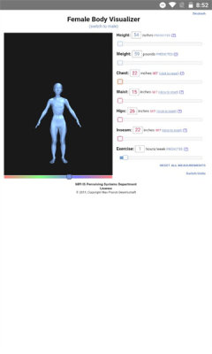 BODY VISUALIZER模拟器截图3