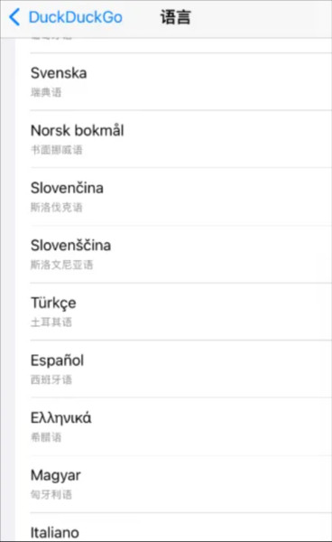 DuckDuckGo搜索引擎软件怎么设置中文截图4