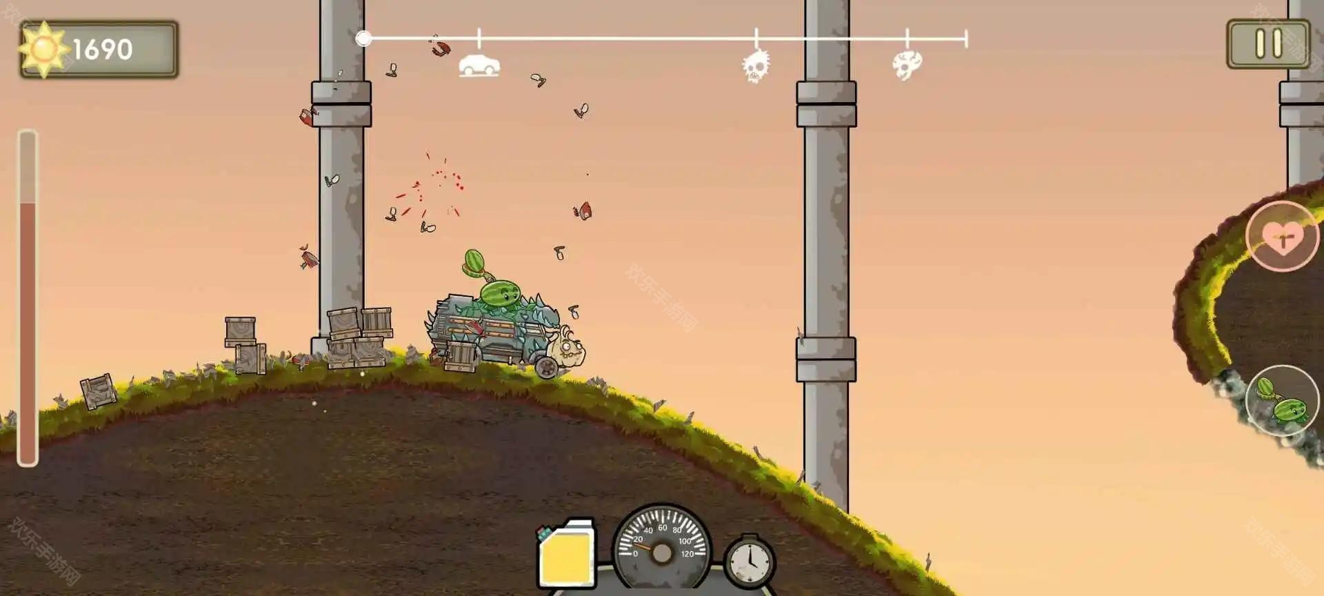 植物战车火山哥哥