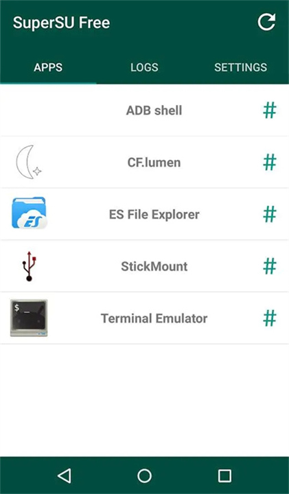 supersu截图2