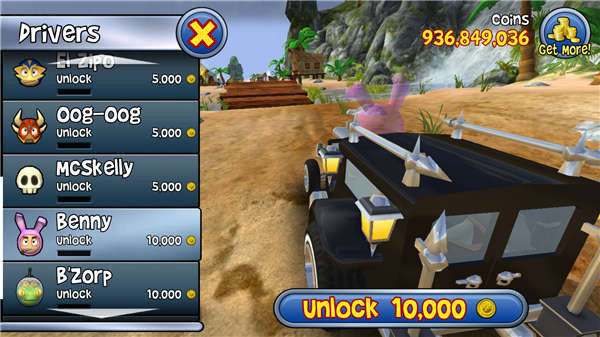 沙滩车闪电战中文版