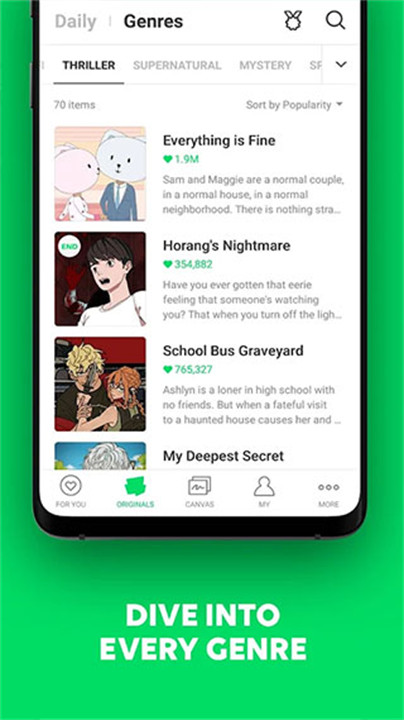 webtoon漫画中文版截图5