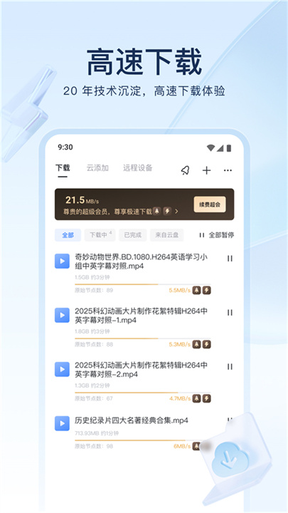 迅雷纯净精简版截图4