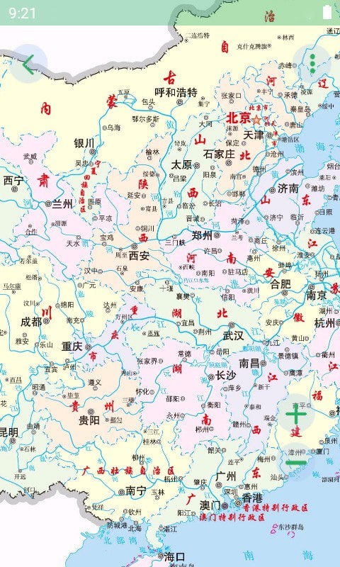 世界地图全图高清版截图2