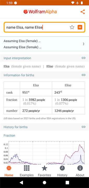 wolfram alpha安卓版截图2