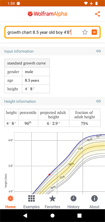 wolfram alpha安卓版截图3