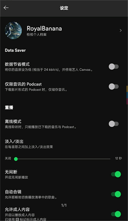 Spotify中文版截图5